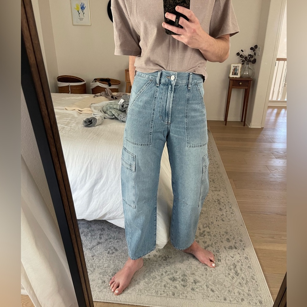 Citizens of Humanity Marcelle Low Slung Cargo Jeans